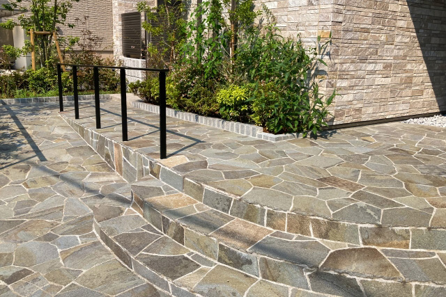 玄関アプローチ施工イメージ